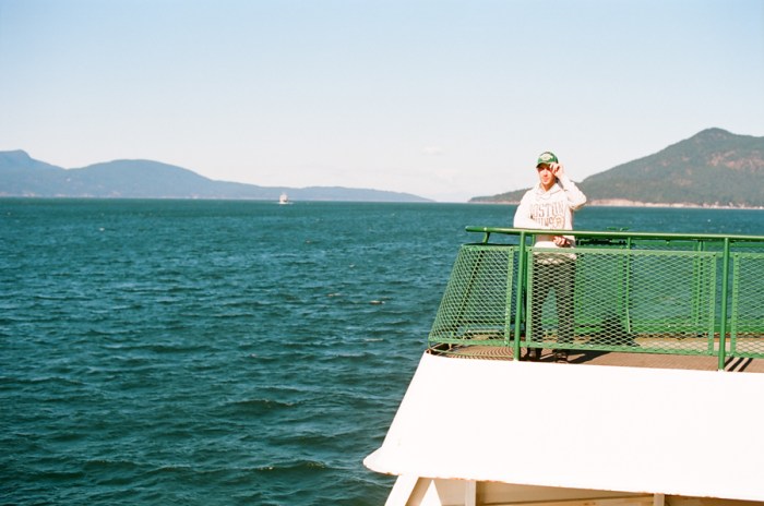 kodak ektar 100 anacortes ferry film photography