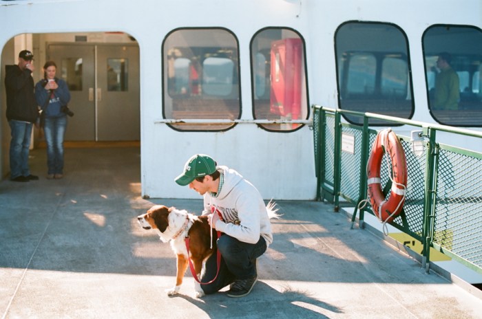 kodak ektar 100 anacortes ferry film photography